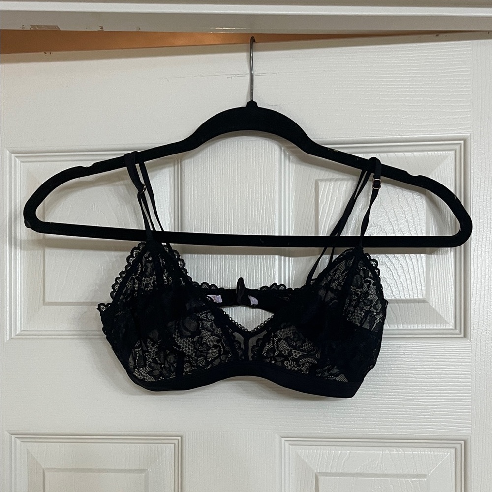 Savage X Fenty Black Lace Bra